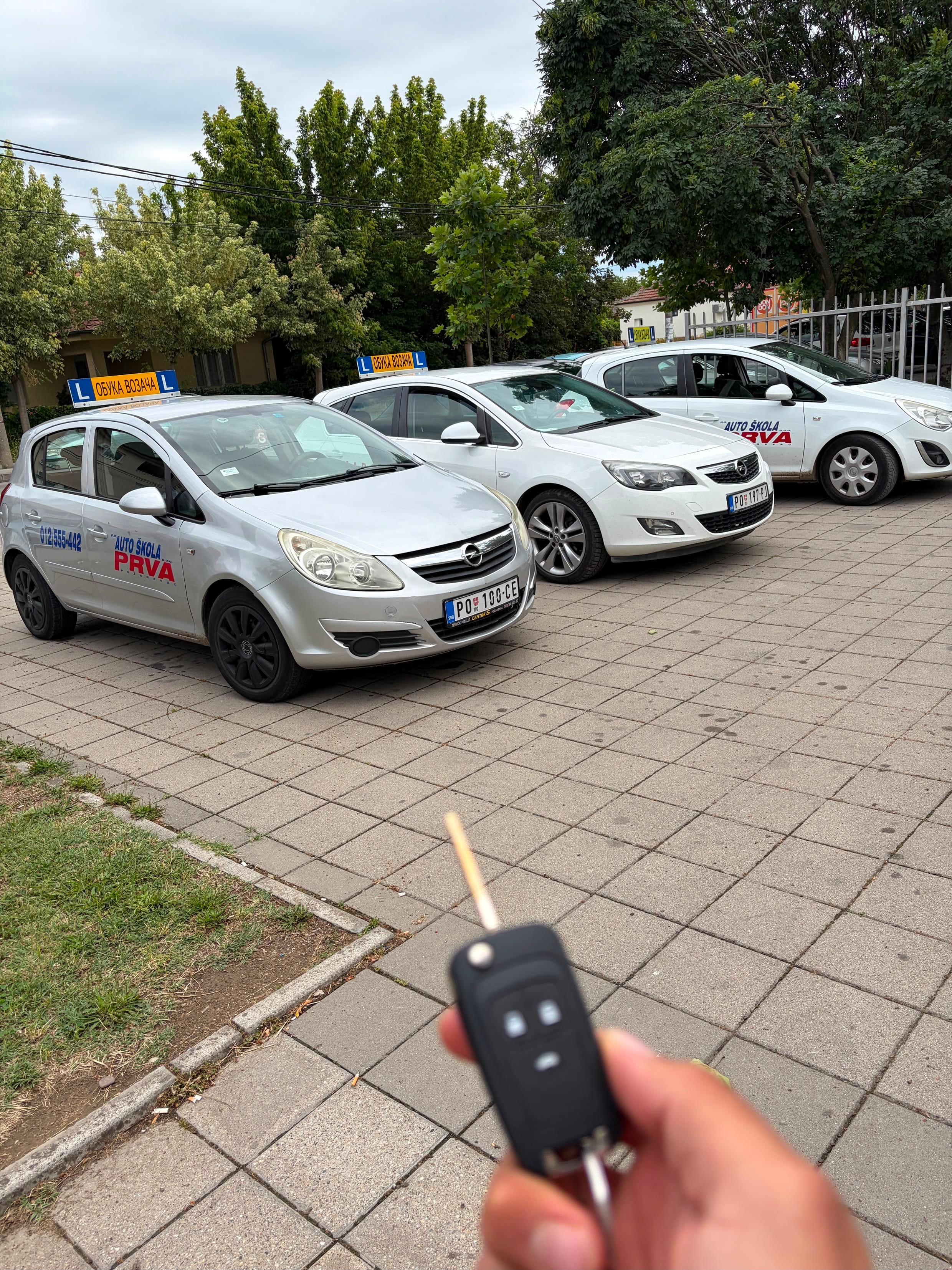 Vozila za obuku Auto škole Prva